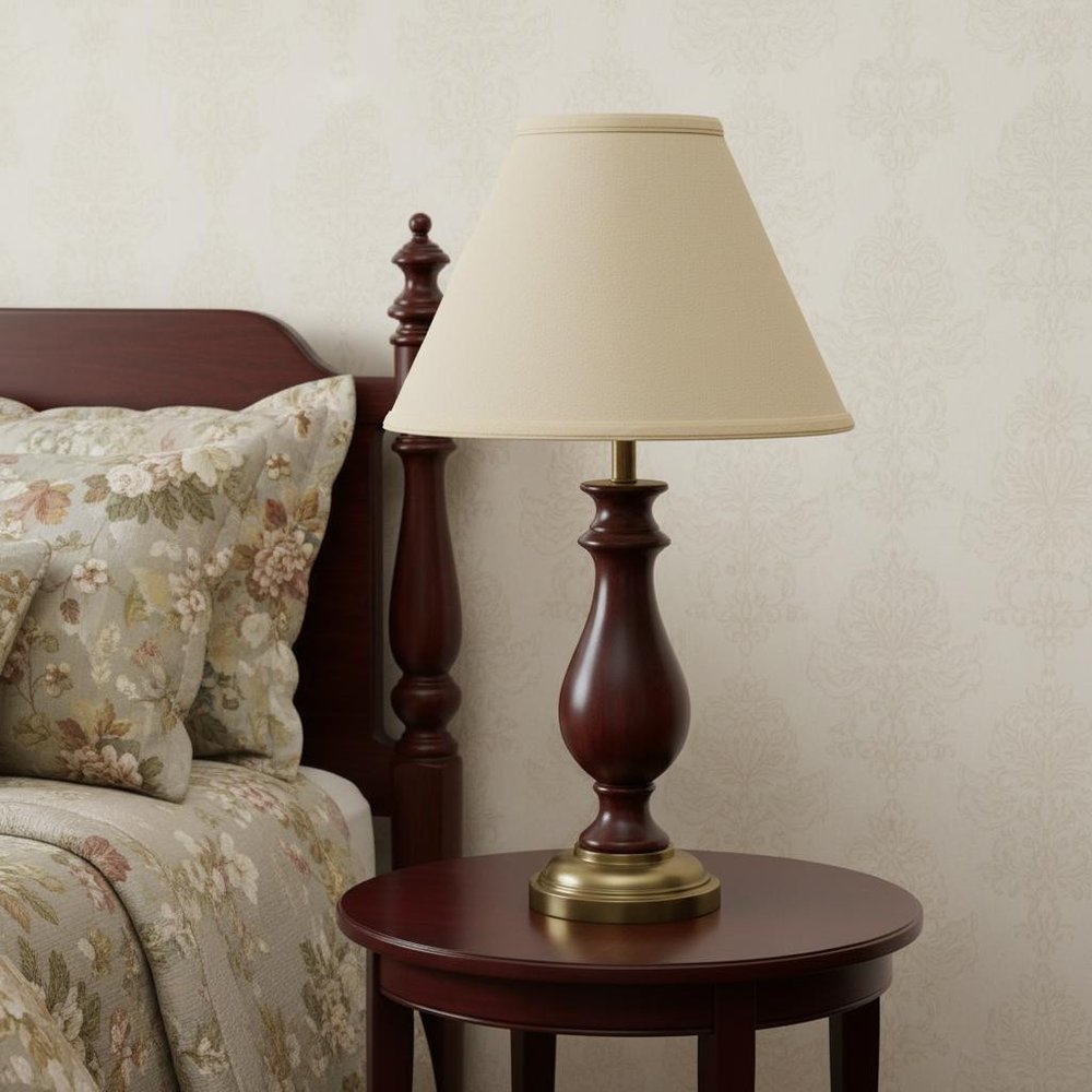 Beige Linen Cone Lamp Shade HomeRoots