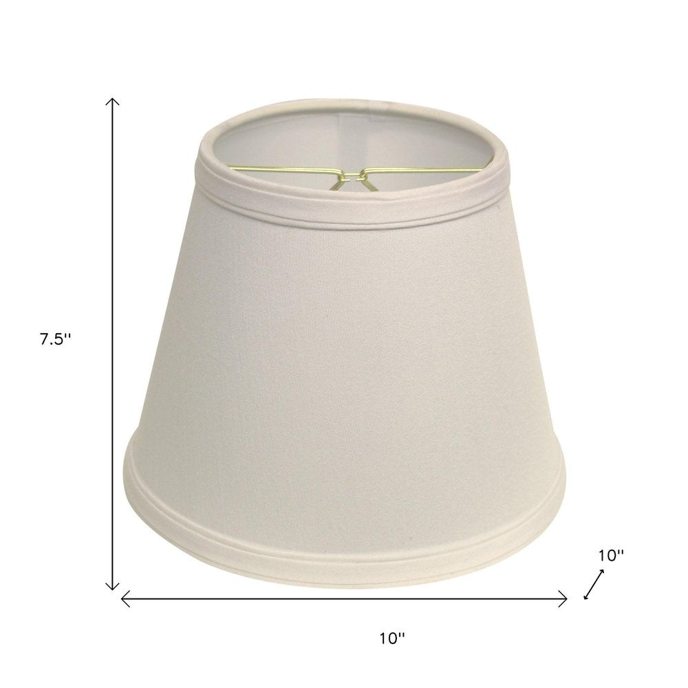 White No Slub Innsbruck Empire Lamp Shade HomeRoots