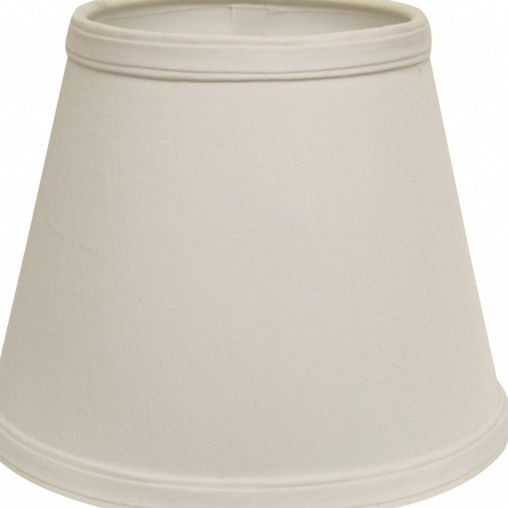 White No Slub Innsbruck Empire Lamp Shade HomeRoots