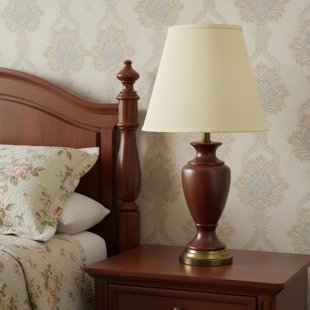 Ivory No Slub Innsbruck Empire Lamp Shade HomeRoots