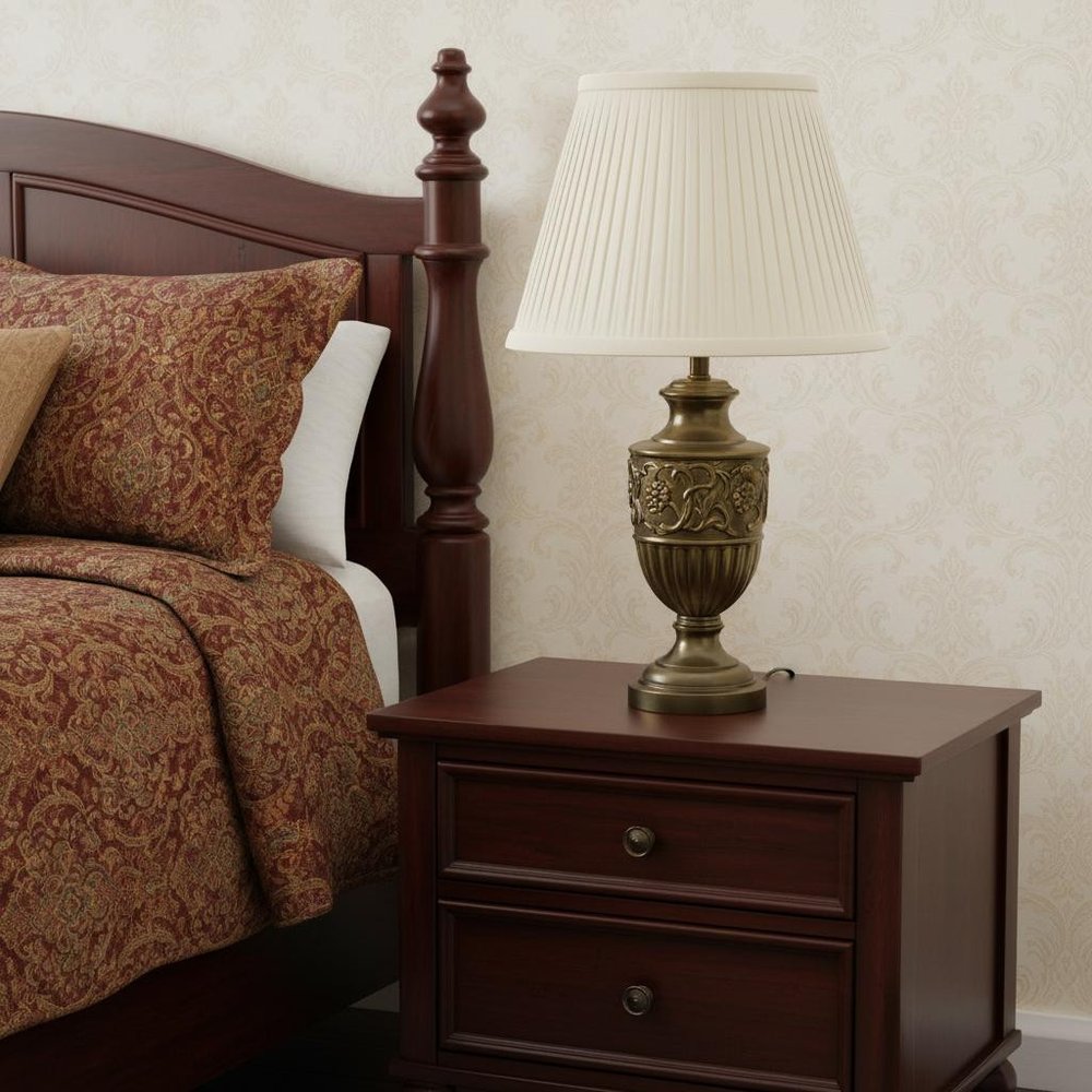 White Broadcloth Empire Lamp Shade HomeRoots