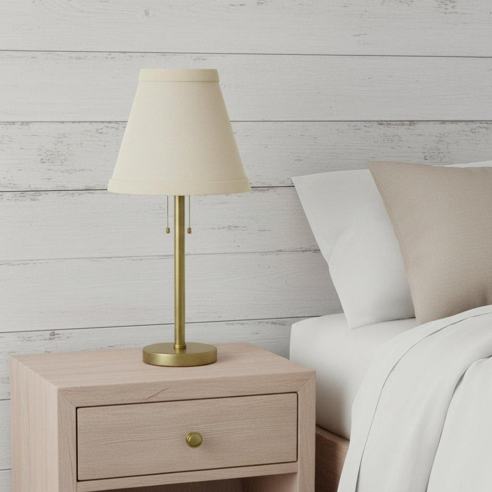 Ivory No Slub Innsbruck Empire Lamp Shade HomeRoots