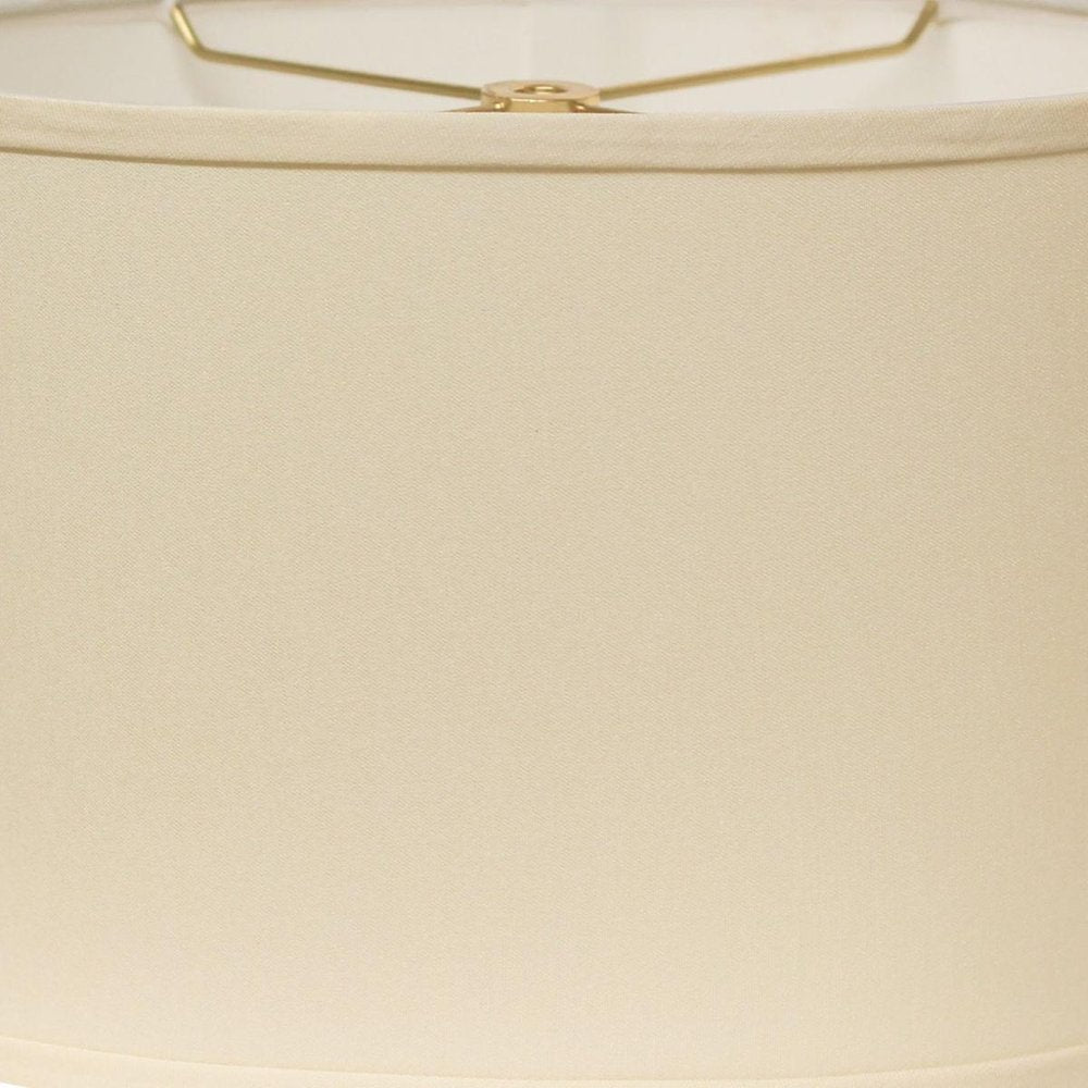 Ivory No Slub Innsbruck Oval Lamp Shade HomeRoots
