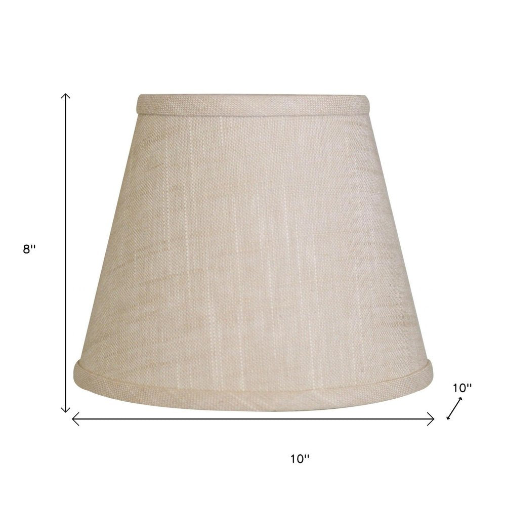 Light Yellow Linen Empire Lamp Shade HomeRoots