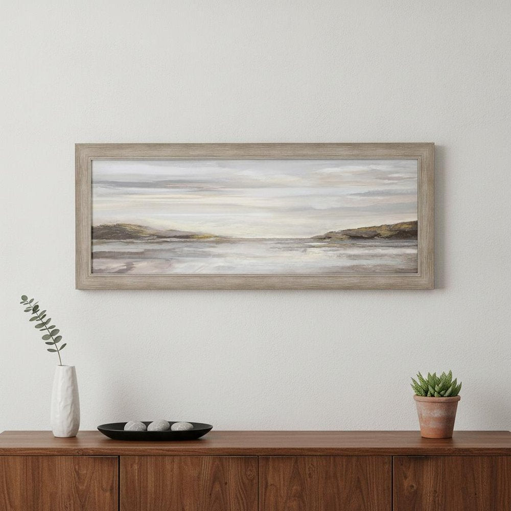 Nolton Haven Silver Framed Print Wall Art HomeRoots
