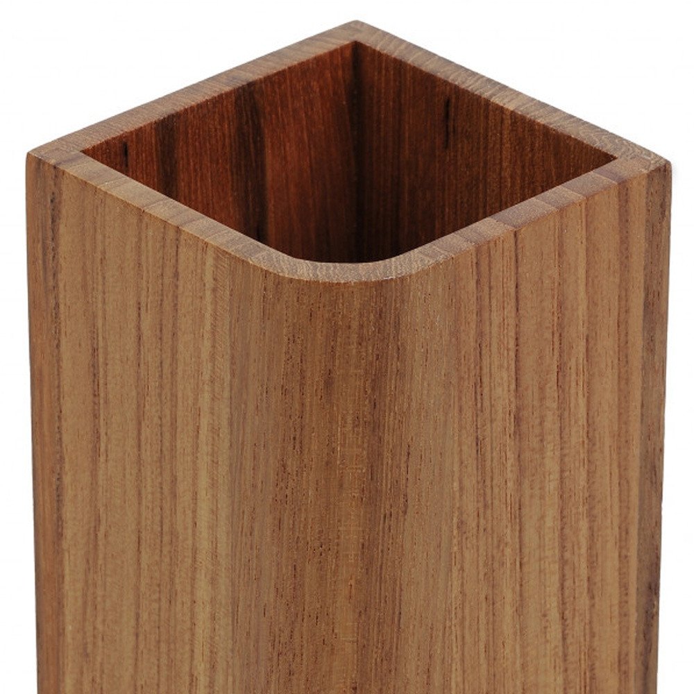 Designer Genuine Teak Tumbler HomeRoots