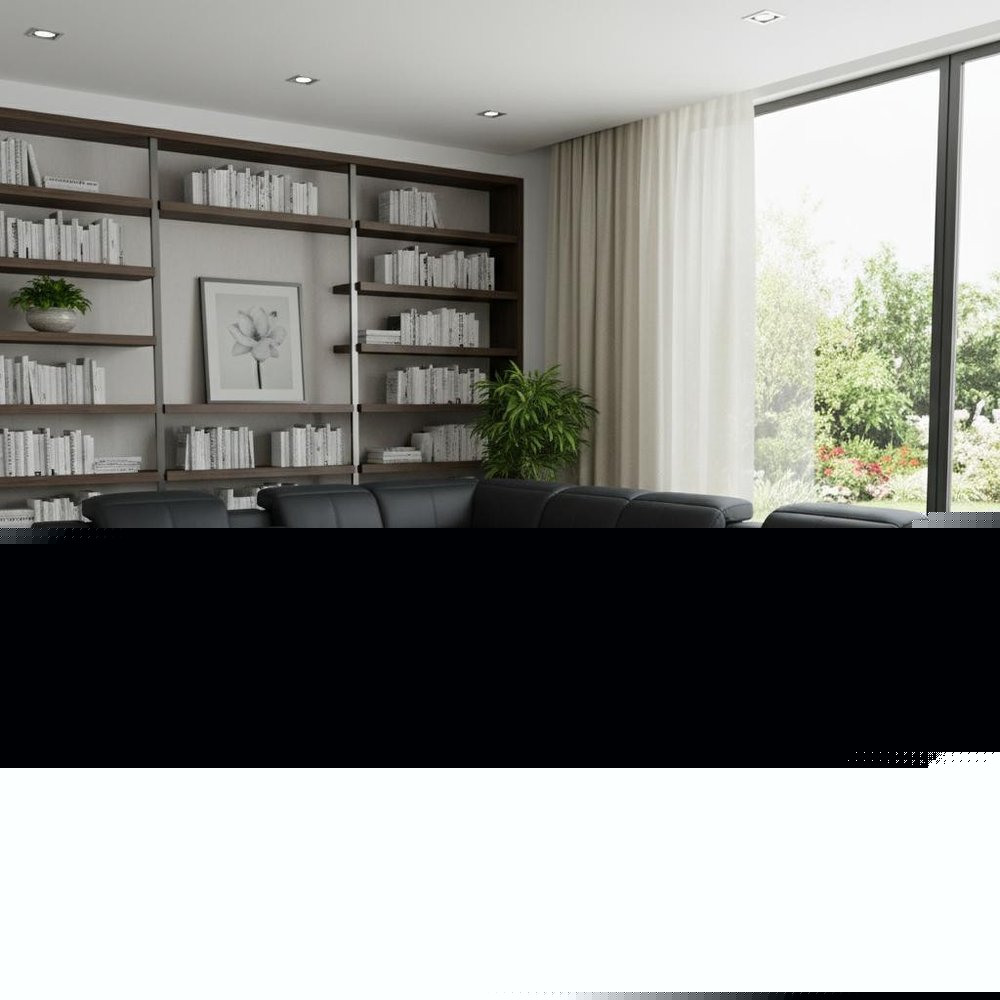 Black Italian Leather Power Reclining U Shaped Eight Piece Corner Sectional With Console HomeRoots