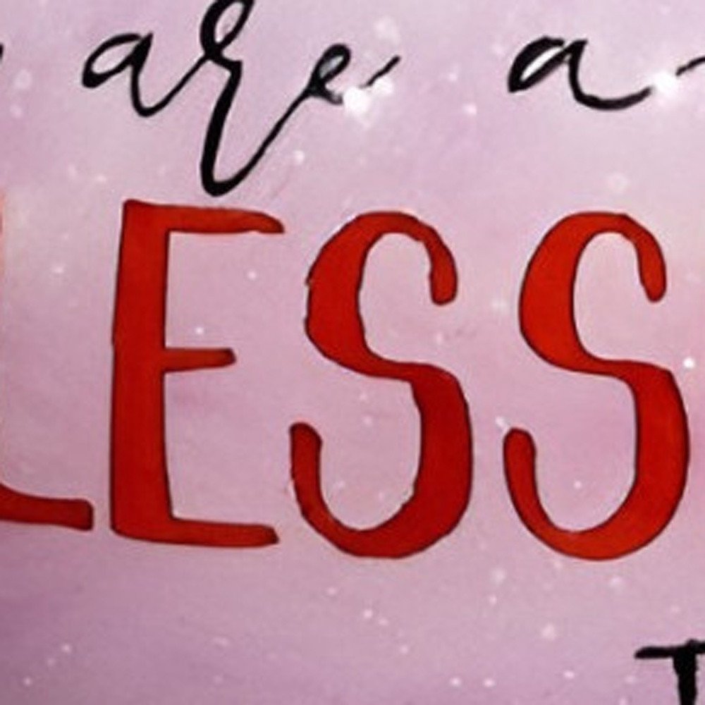 Snowman You Are a Blessing To Me Hand Painted Mouth Blown Glass Ornament HomeRoots