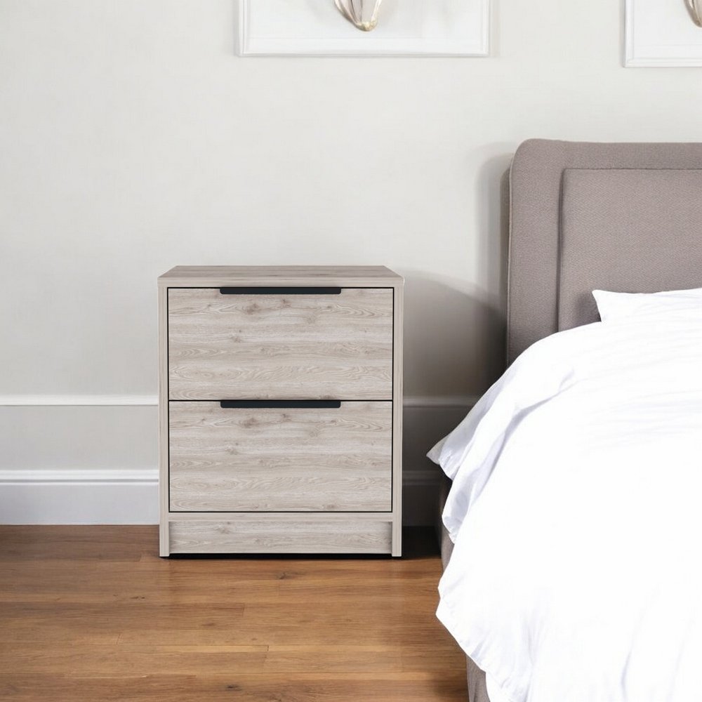 19" Wood One Drawer Nightstand HomeRoots