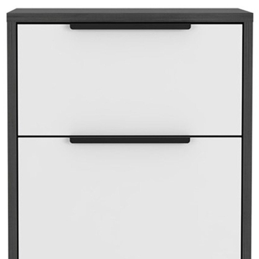 28" Wood One Drawer Nightstand HomeRoots