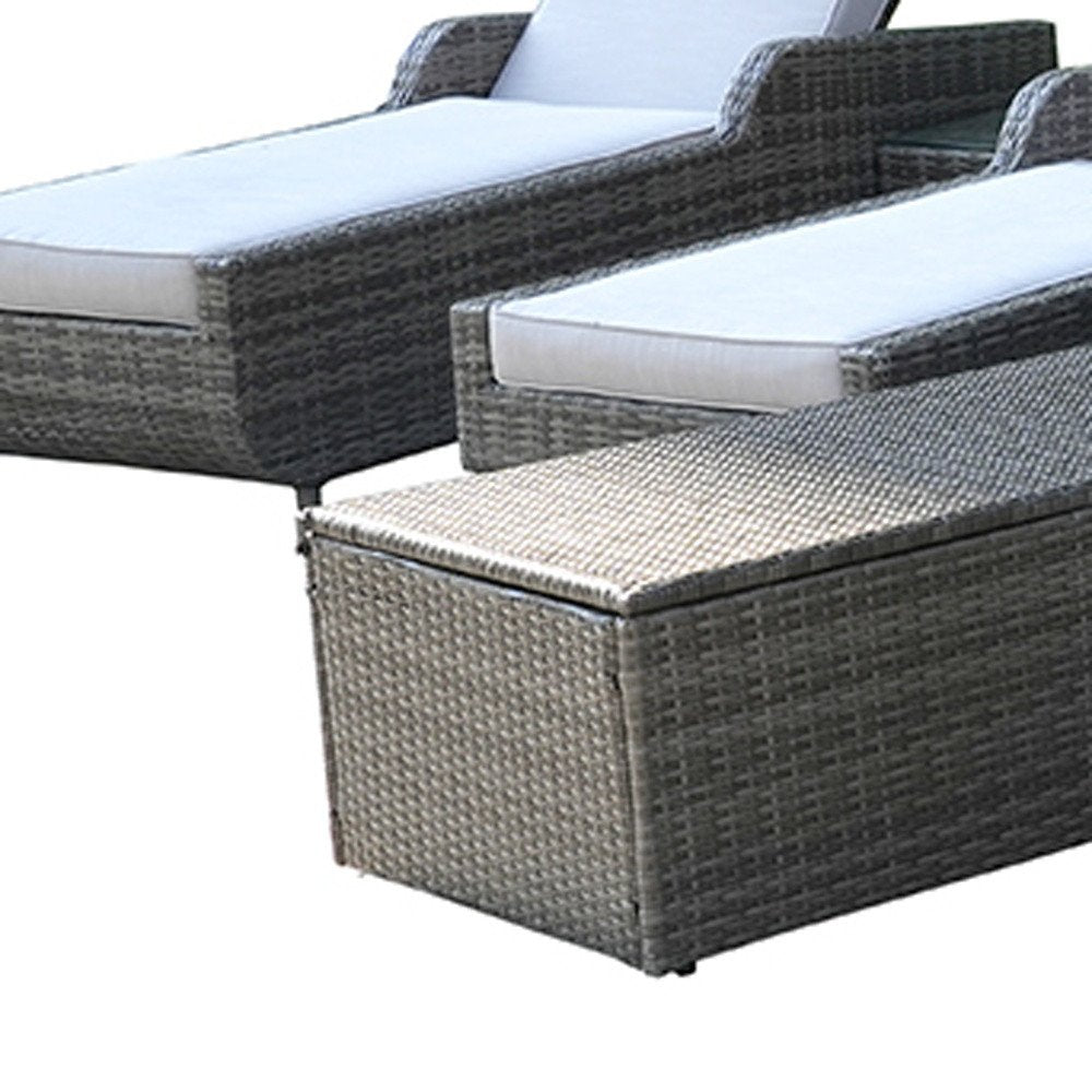 Twelve Piece Gray Wicker Multiple Chairs Seating Group With Fire Pit And Table HomeRoots