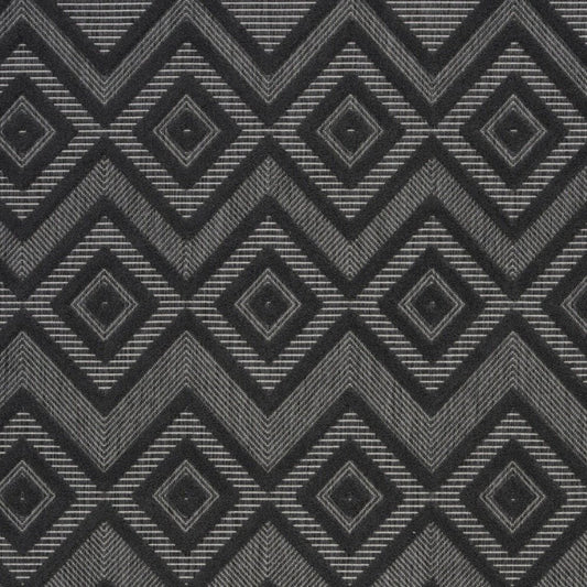 6' X 9' Charcoal Indoor Outdoor Area Rug