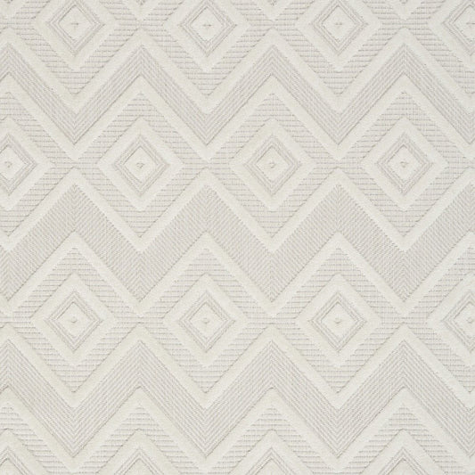5' X 7' Ivory Indoor Outdoor Area Rug