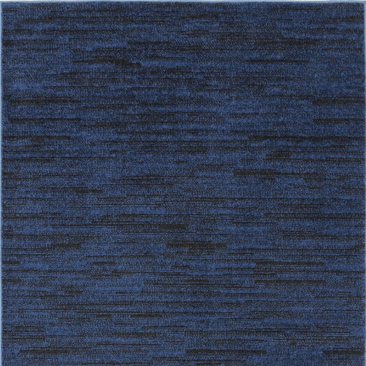 3' X 5' Blue Indoor Outdoor Area Rug