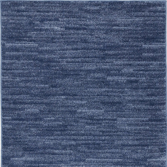 3' X 5' Blue Indoor Outdoor Area Rug