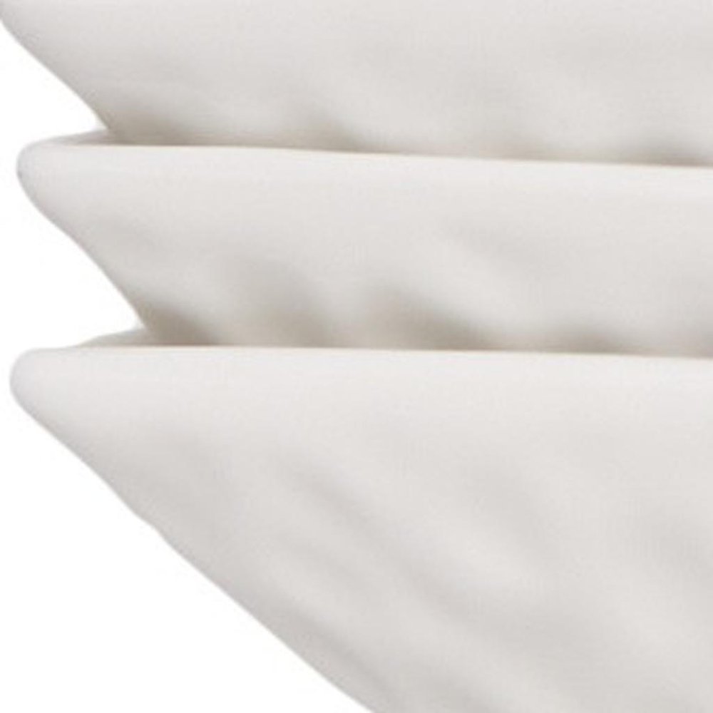 White Six Piece Pebbled Porcelain Service For Six Bowl Set HomeRoots
