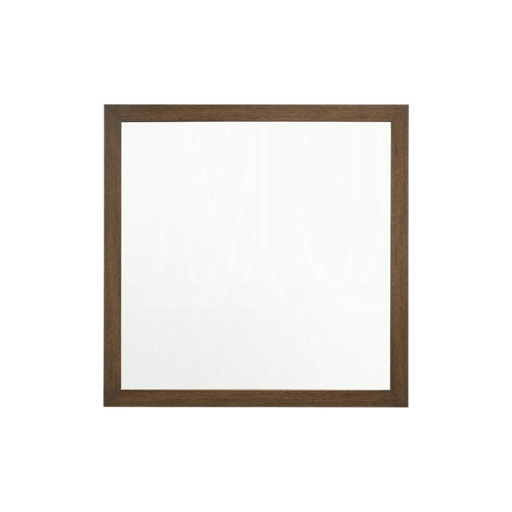 40" Square Wood Framed Accent Mirror HomeRoots