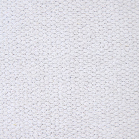 20" X 20" Deep Blue And White 100% Cotton Geometric Zippered Pillow