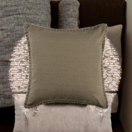 22" X 22" Birch 100% Cotton Zippered Pillow FurniFindUSA