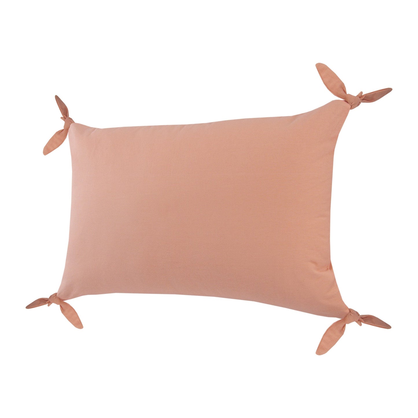 16" X 24" Blush Pink 100% Cotton Zippered Pillow FurniFindUSA