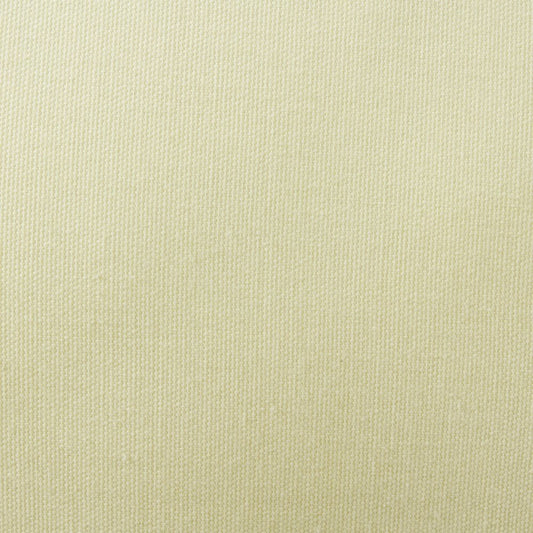 14" X 36" Light Yellow And White 100% Cotton Geometric Zippered Pillow