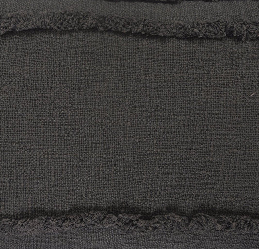 16" X 24" Gray Throw Pillow