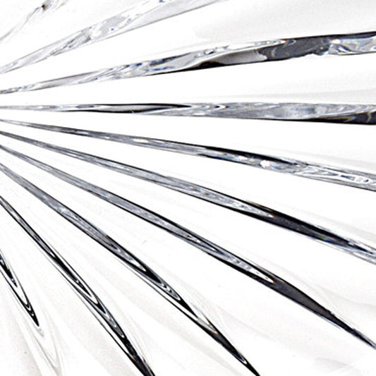 16" Clear Rectangular Crystal Serving Tray HomeRoots