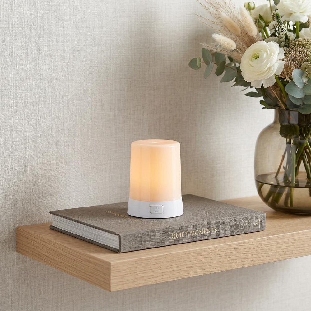 3" Orange Flameless Designer Candle HomeRoots