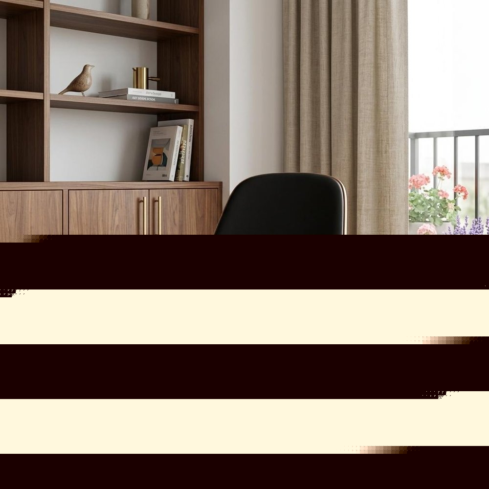 36" Black and Brown Faux Leather Lounge Chair HomeRoots