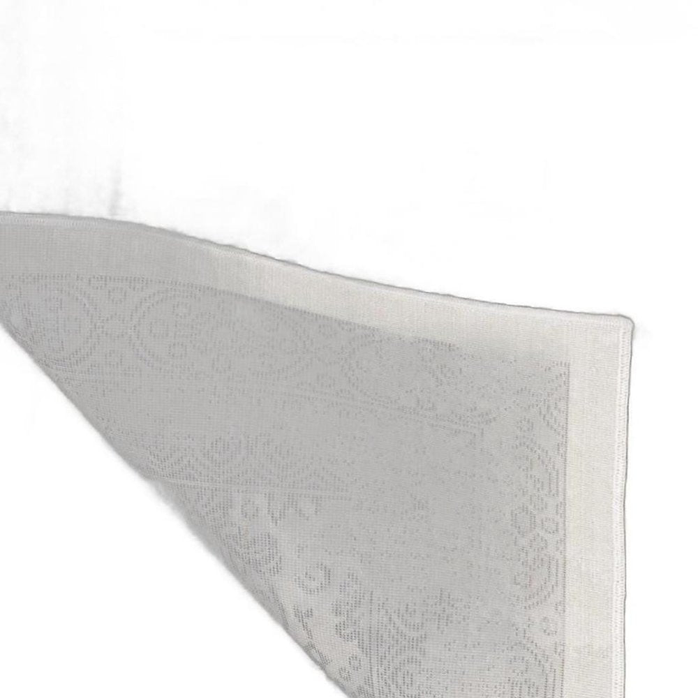 3' x 5' Gray Non Slip Rug Pad HomeRoots
