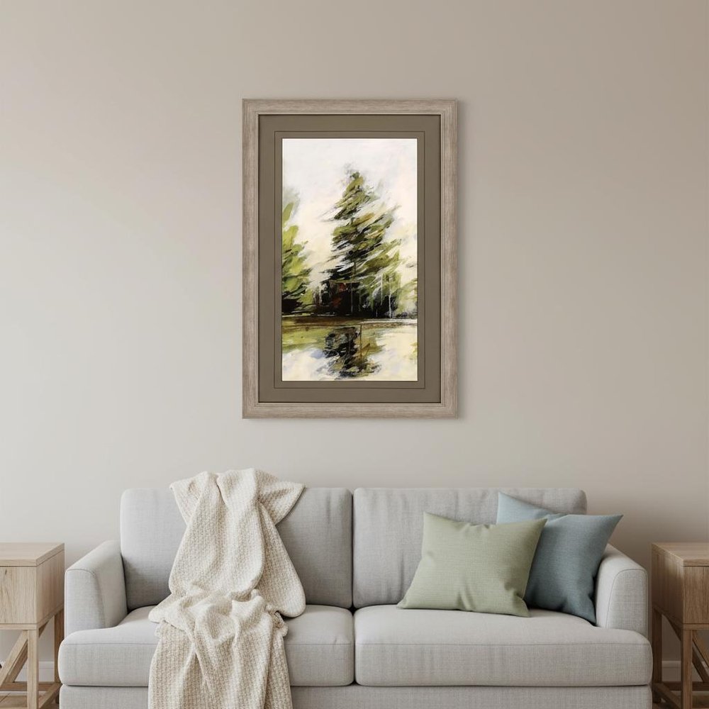 Evergreen Silver Framed Print Wall Art HomeRoots