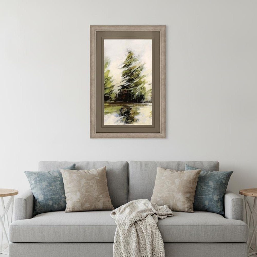 Evergreen Silver Framed Print Wall Art HomeRoots