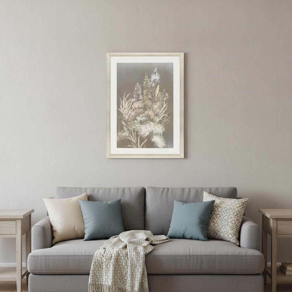 Delicate Bunch I Gold Framed Print Wall Art