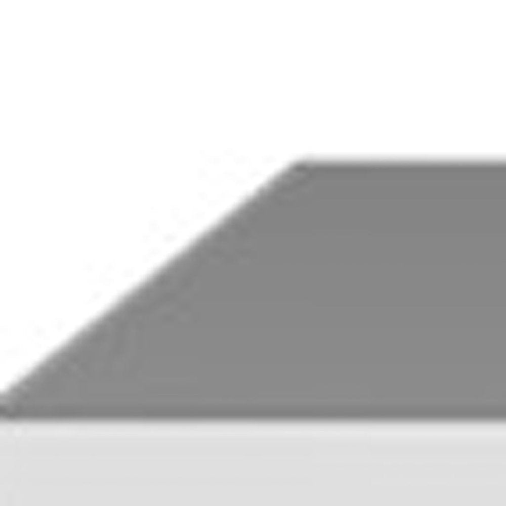 14" White Wood One Drawer Floating Nightstand