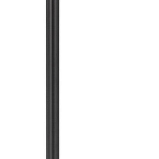 62" Bronze Tray Table Floor Lamp With Beige Drum Shade HomeRoots