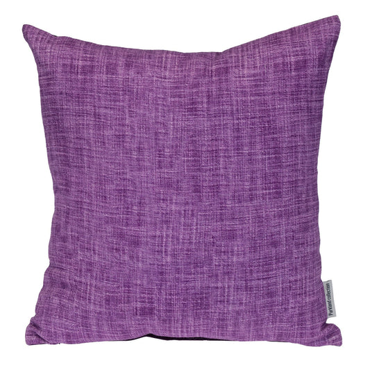 18" Purple Weave Cotton Throw Pillow FurniFindUSA