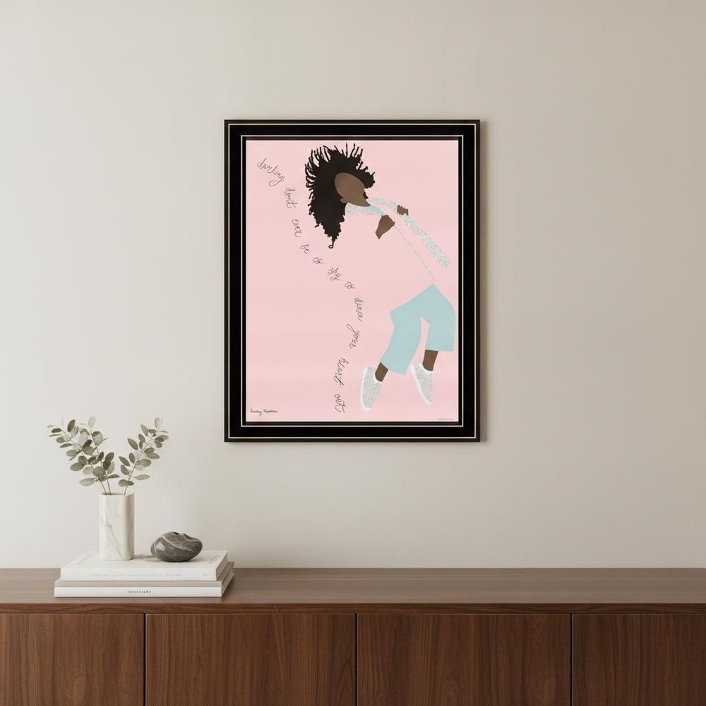 Dance Your Heart Out Black Framed Print Wall Art HomeRoots