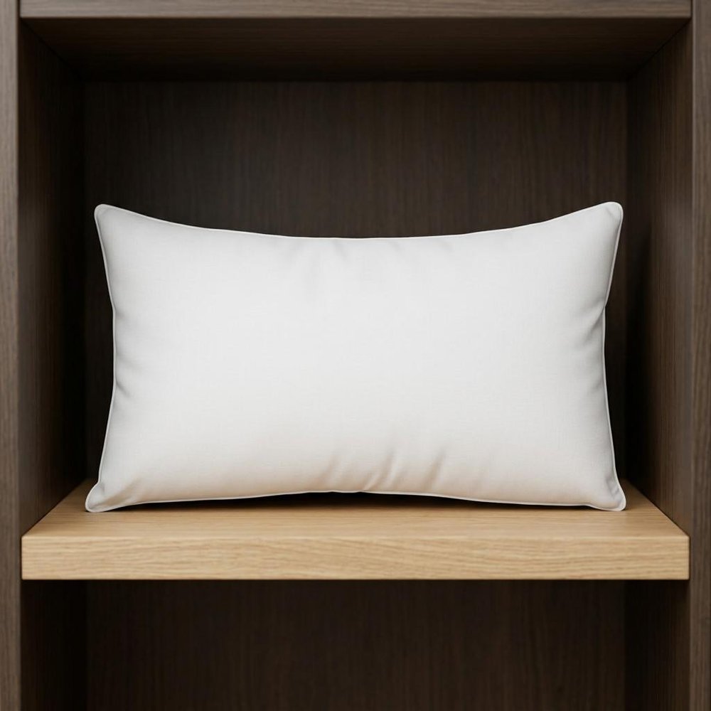 16" X 24" White Lumbar Throw Pillow Insert HomeRoots