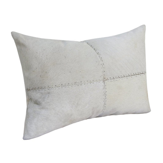 Ivory Lumbar Throw Pillow