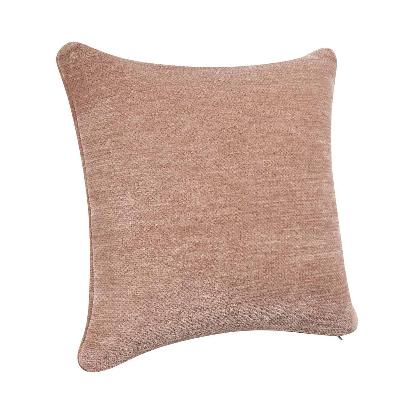 24" X 24" Beige Chenille Zippered Pillow FurniFindUSA