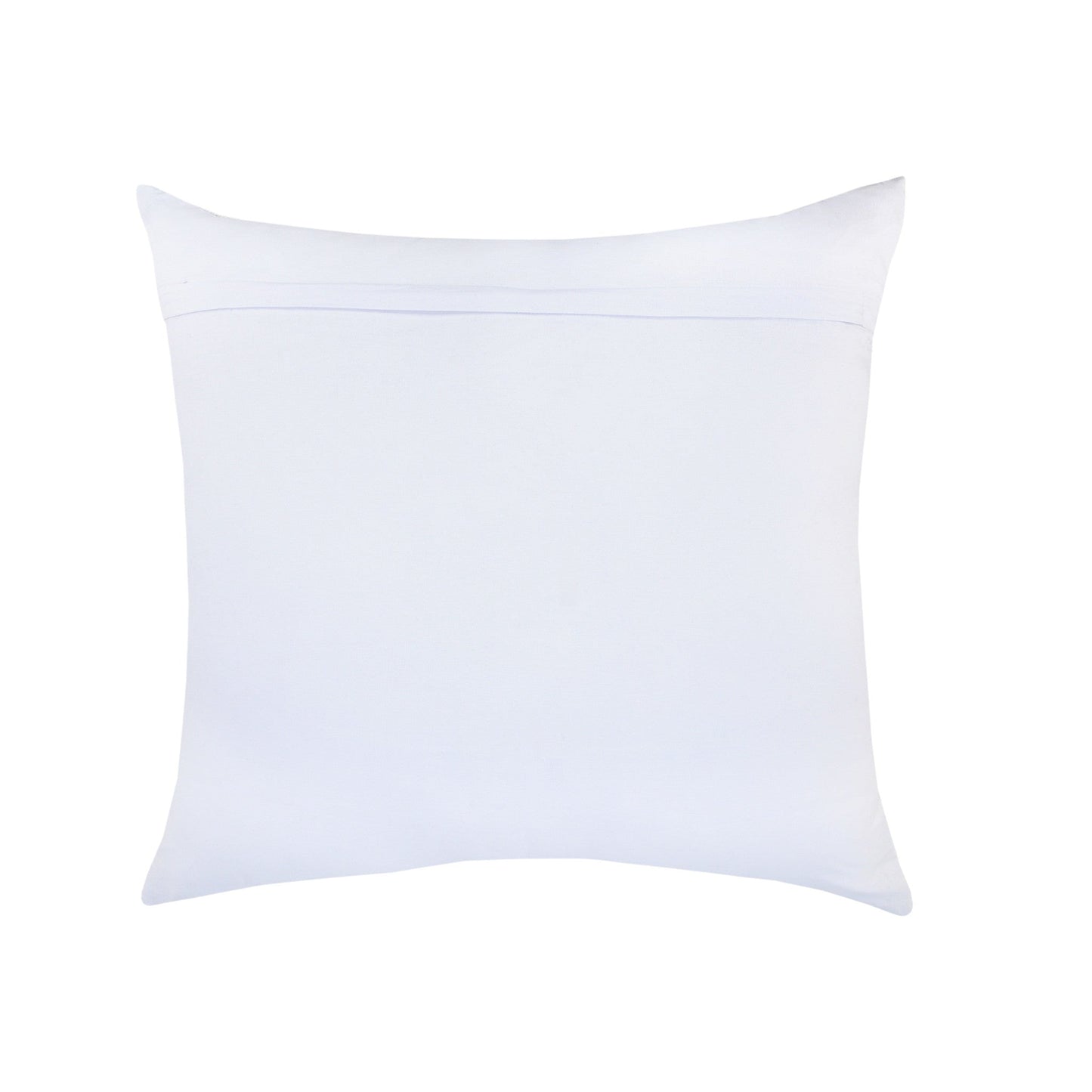 Set of Four 18" X 18" Blue Beach Chevron Cotton Zippered Pillow 4.0" (L) x 18.0" (W) x 18.0" (H) FurniFindUSA