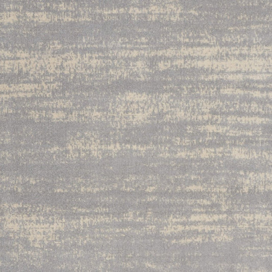10' X 14' Gray And Beige Abstract Indoor Outdoor Area Rug