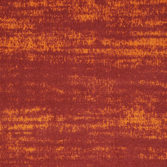 4' X 6' Red And Orange Abstract Indoor Outdoor Area Rug
