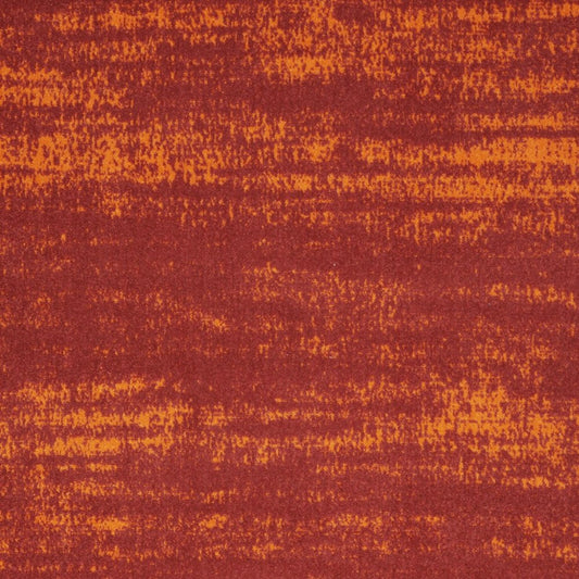 6' X 9' Red And Orange Abstract Indoor Outdoor Area Rug