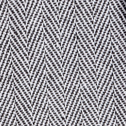 52" X 67" Gray and Ivory Woven Cotton Herringbone Throw Blanket with Fringe HomeRoots