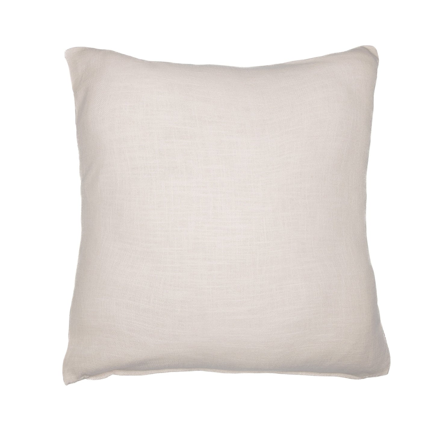 20" Ivory Red and Orange Geometric Cotton Blend Throw Pillow With Embroidery FurniFindUSA