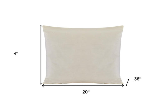 Cotton Wool Hypoallergenic King Size Bed Pillow HomeRoots