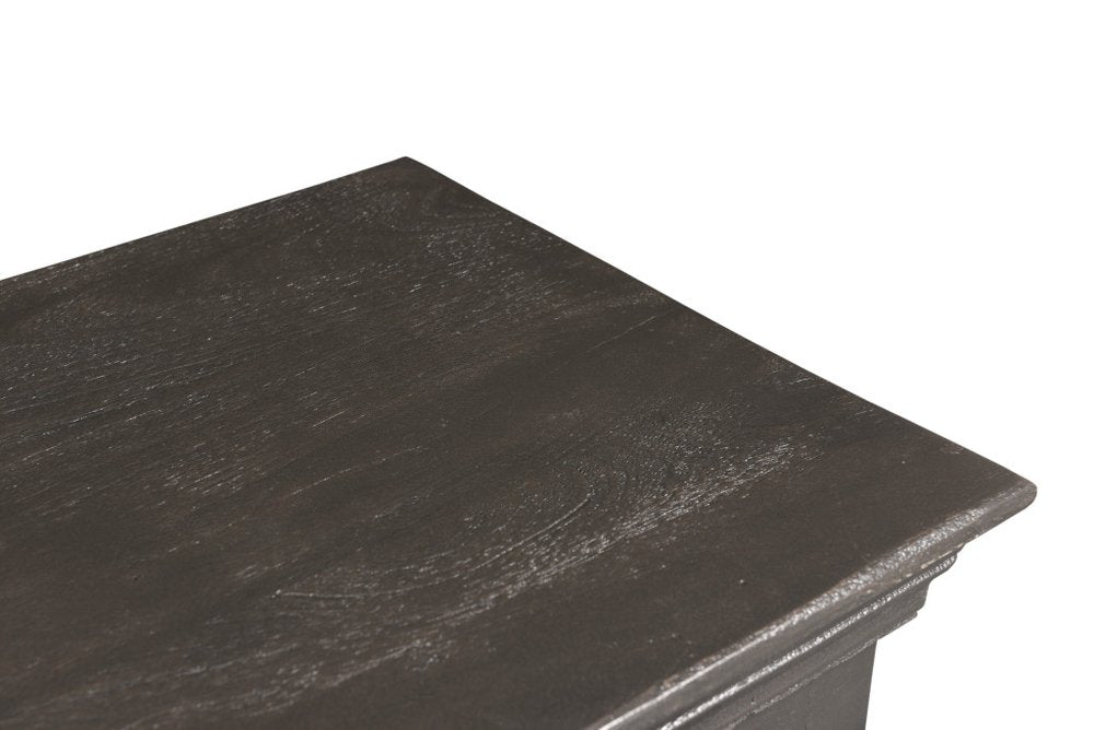 64" Brown Solid Wood Seven Drawer Double Dresser HomeRoots