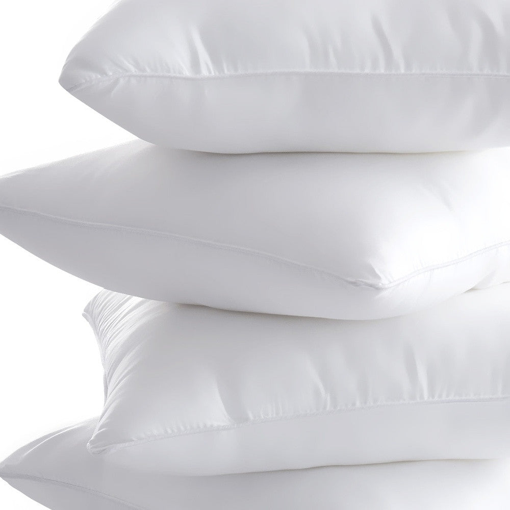 Set of Four 12" Microfiber Indoor Outdoor Throw Pillow Inserts FurniFindUSA