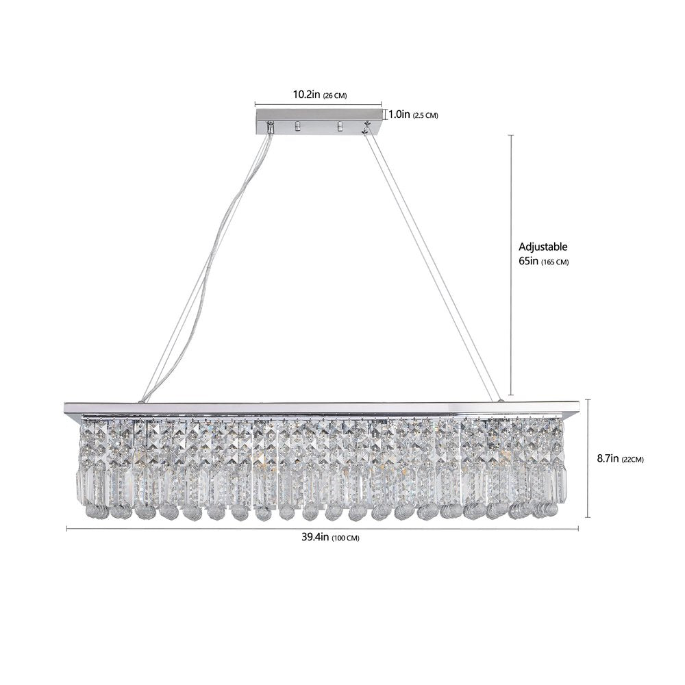Amber Chandelier Metal Ceiling Light HomeRoots
